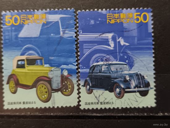 Япония, 2000. Автомобили. Mi-3,2 евро гаш.