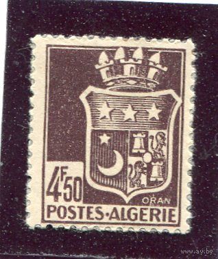 Французский Алжир. Герб. Город порт Оран. Зуб.14