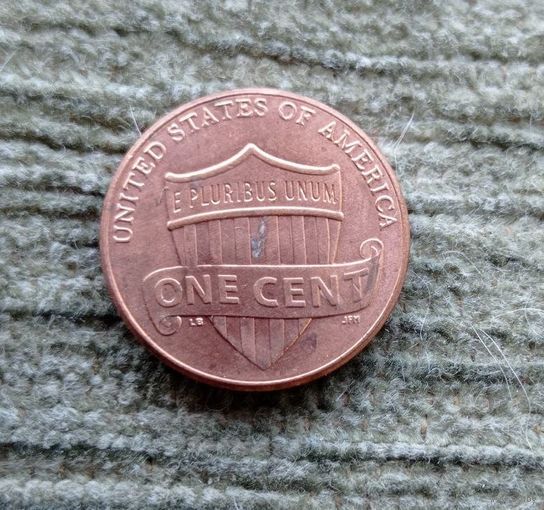 Werty71 США 1 цент 2011 D