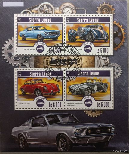 Сиерра Леоне. 2015г. Автомобили.