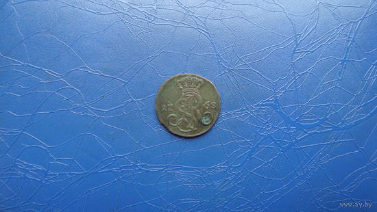 1 грош 1768                                                                                                                 (3439)