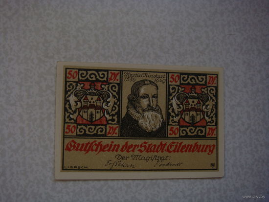Германия 50 пфенингов нотгельд 1921 г.