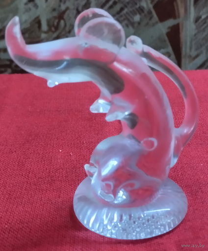 Стеклянная фигурка Крыса. Из серии Китайский (Восточный) зодиак.