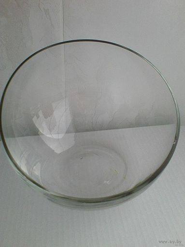 Чаша Стеклянная - Размеры: 4/10/13,5 см - Есть Небольшой Дефект*.