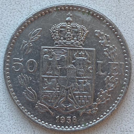 Румыния 50 леев 1938 г.
