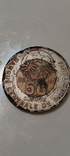 Мавритания 50 угия 2010