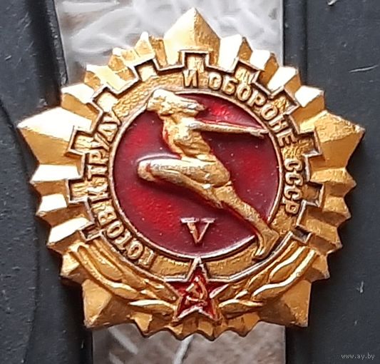 Готов к труду и обороне 5 степени