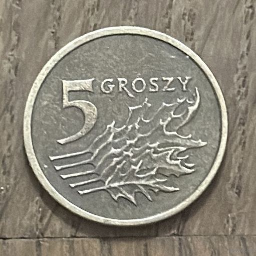 Польша 5 Грошей 1998г.