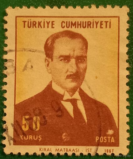 Турция 1967. Мустафа Кемаль Ататюрк