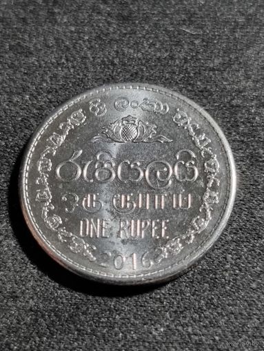 Шри-Ланка 1 рупия 2016 Unc