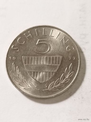Австрия 5 шиллингов 1977