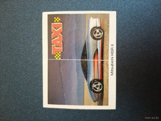 РЕДКИЙ ВКЛАДЫШ TAXI -2. Оригинал. Состояние отличное. В коллекцию. Доставка бесплатно.