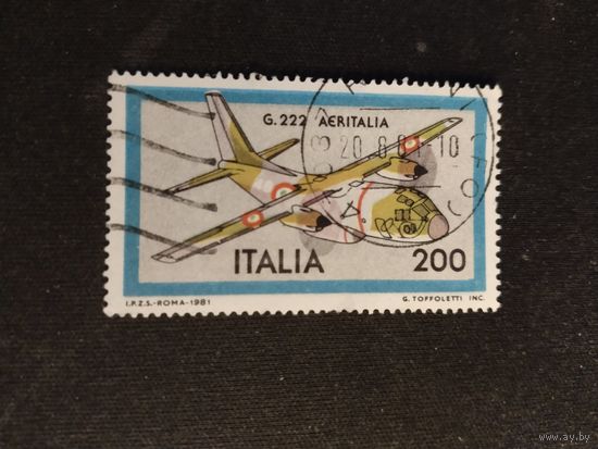 Италия  1981  самолет
