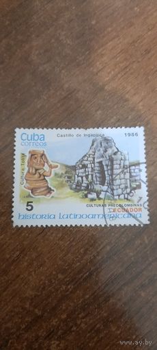 Куба 1986. История Латинской америки. Эквадор. Марка из серии