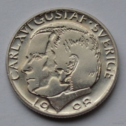 Швеция, 1 крона 1998 г.