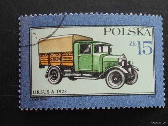 Польша 1987 г. Авто.