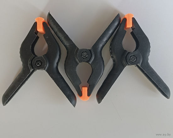 Зажим прищепка, держатель для фотофона (3 шт)