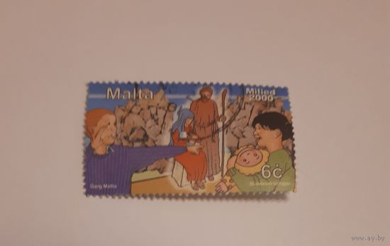Марка Мальты - Рождество 2000г.