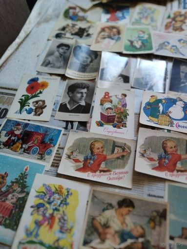 Открытки СССР Примерно 300 шт старые