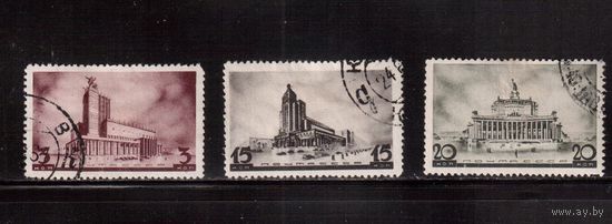 СССР-1937, (Заг.460),  гаш. ,Архитектура новой Москвы