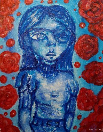 Авторская картина акрилом