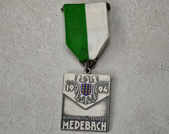Фестиваль стрелков Schutzenfest  медаль