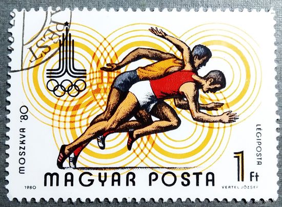 Марка Венгрия 1980 год Олимпийские игры