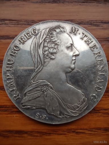 Талер Марии Терезии 1780 Рестрайк Proof