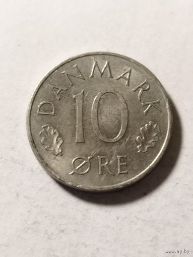 Дания 10 оре 1975