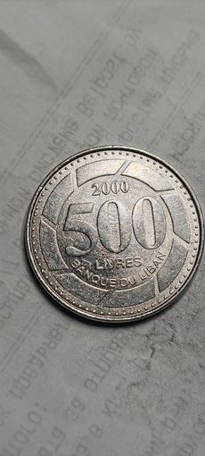 Ливан 500 ливрес 2000