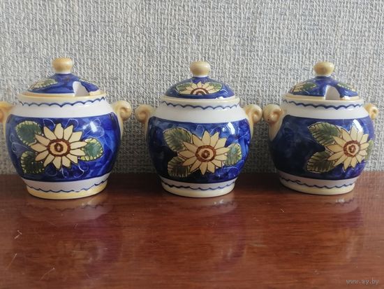 Сахарницы 3 шт.См.фото.