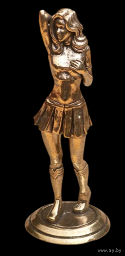 Статуэтка Девушка Модель Латунь