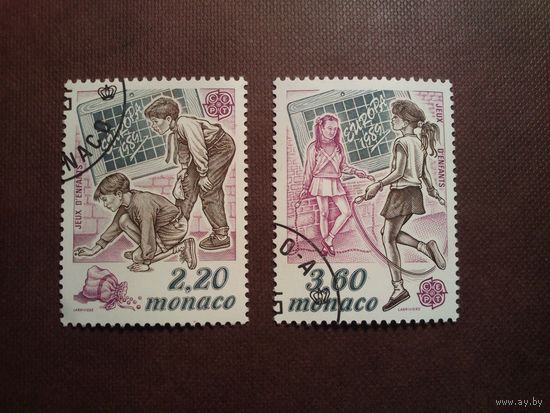 Монако 1989 г.Европа (C.E.P.T.) 1989 - Детские игры. /п/