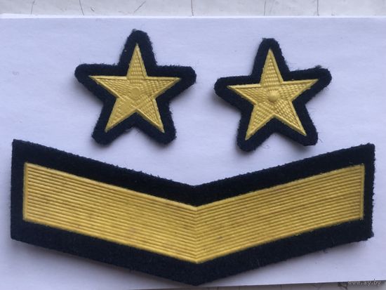 Шеврон нашивка выслуга прапорщиков ВВС/ВДВ