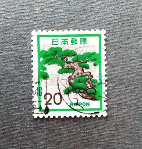 Марка Япония 1972 год Стандарт