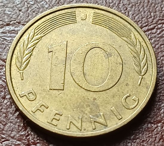 Германия 10 пфеннигов, 1992    J    ( 1-4-6 )