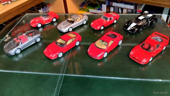 Модели 1/43 ferrari deagostini лотом