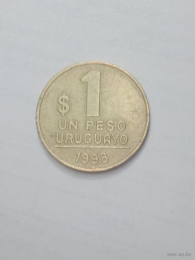 Уругвай 1 песо 1998 года .