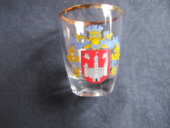 Рюмка сувенирная "Антверпен"