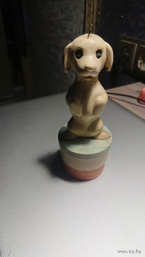 Игрушка СССР.Собачка