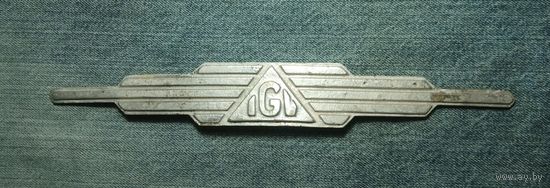 Эмблема, табличка "IGV,  Италия