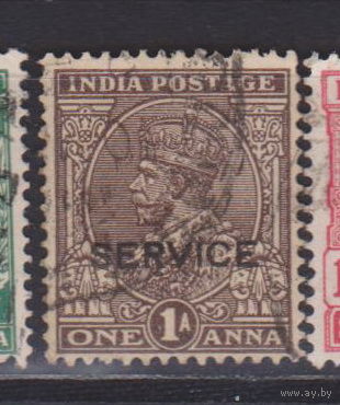 Британские колонии Известные люди личности Король Георг V Индия 1922 год  лот 12 С НАДПЕЧАТКОЙ