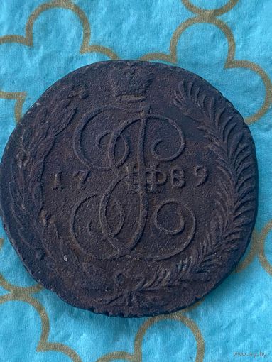 5 копеек 1789 АМ.    187