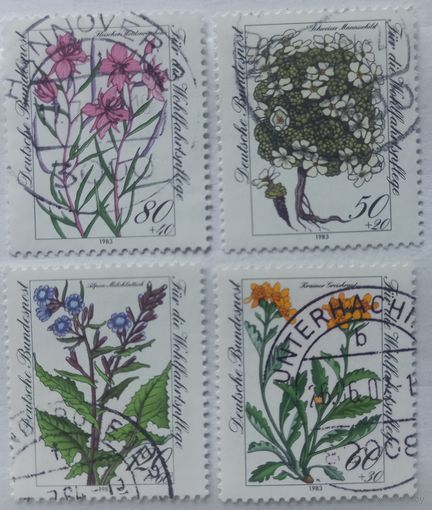 ФРГ. 1983г. Флора.