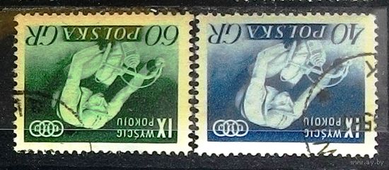 Польша 1956 9-й Международной велогонке мира Варшава-Берлин-Прага 1 марка