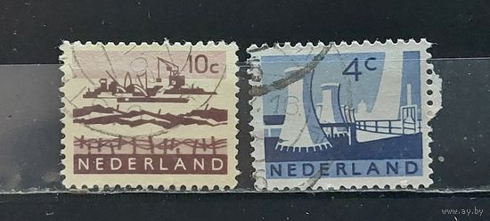 РАСПРОДАЖА НИДЕРЛАНДЫ 1963г. Полная серия. Гаш.