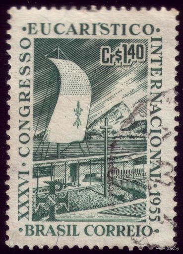 1 марка 1955 год Бразилия 881