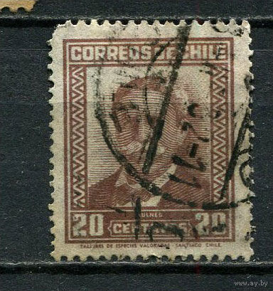 Чили - 1931 - Президент Мануэль Булнес - [Mi. 186] - полная серия - 1 марка. Гашеная.  (Лот 85CS)
