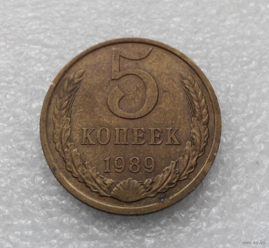 5 копеек 1989 СССР #10