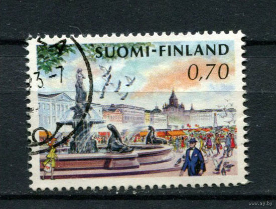 Финляндия - 1973 - Хельсинкский рынок - [Mi. 716] - полная серия - 1 марка. Гашеная.  (Лот 178AP)